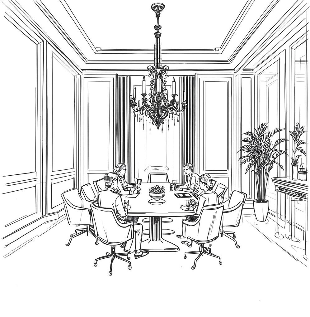 Hotel marketing agency team working on direct booking strategy